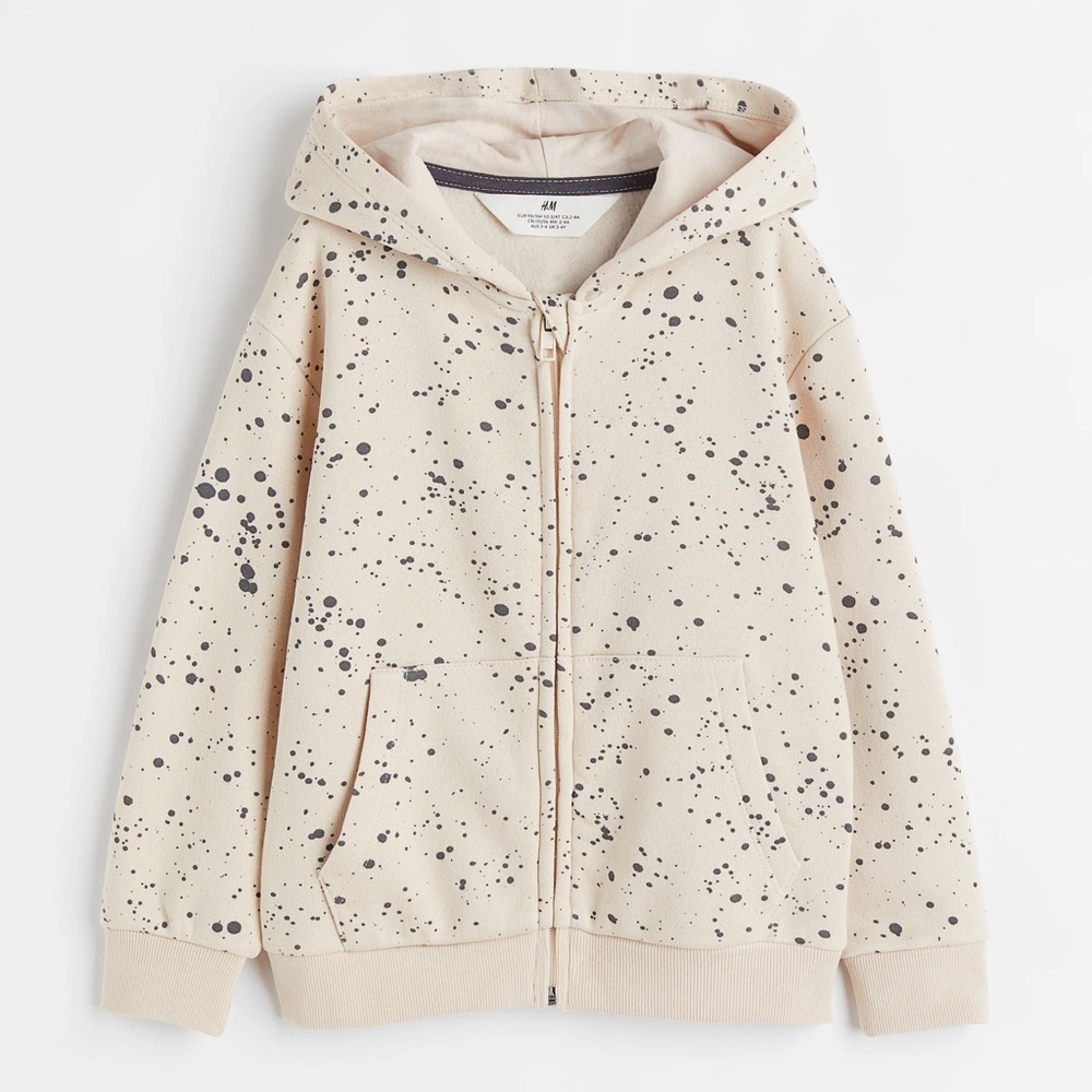 Paint Splatter Organic Cotton Hoodie